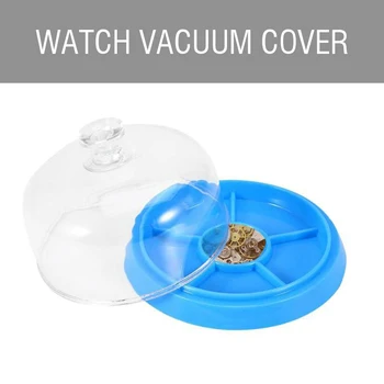 

6 Slots Watch Dust Sheet Cover with Tray Watch Movement Repair Tool Jewelry Tools Spare Protector Watchmaker Repair Tool