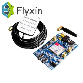 

high quaiity SIM808 Module GSM GPRS GPS Development Board IPX SMA with GPS Antenna for Raspberry Pi Support 2G 3G 4G SIM Card