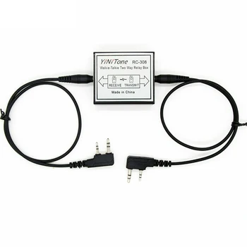 

K-head/M-head RC-308 Two Way Handheld Radio Relay Walkie Talkie Repeater Box TK For Baofeng KENWOD TYT Accessories+