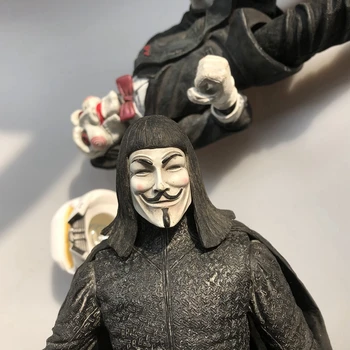 

Original Garage Kit 12'' V for Vendetta Magic Sound Joints Doll Action Figure Collectible Model Loose Toy