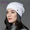 Women's hat knitted Wool hats for winter Hip-hop Style Hot Sale Gorros For female good quality casual caps ► Photo 3/6