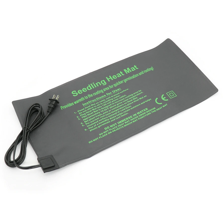 52x24cm PVC Seedling Heat Mat Plant Seed Germination Warm Hydroponic Heating Pad