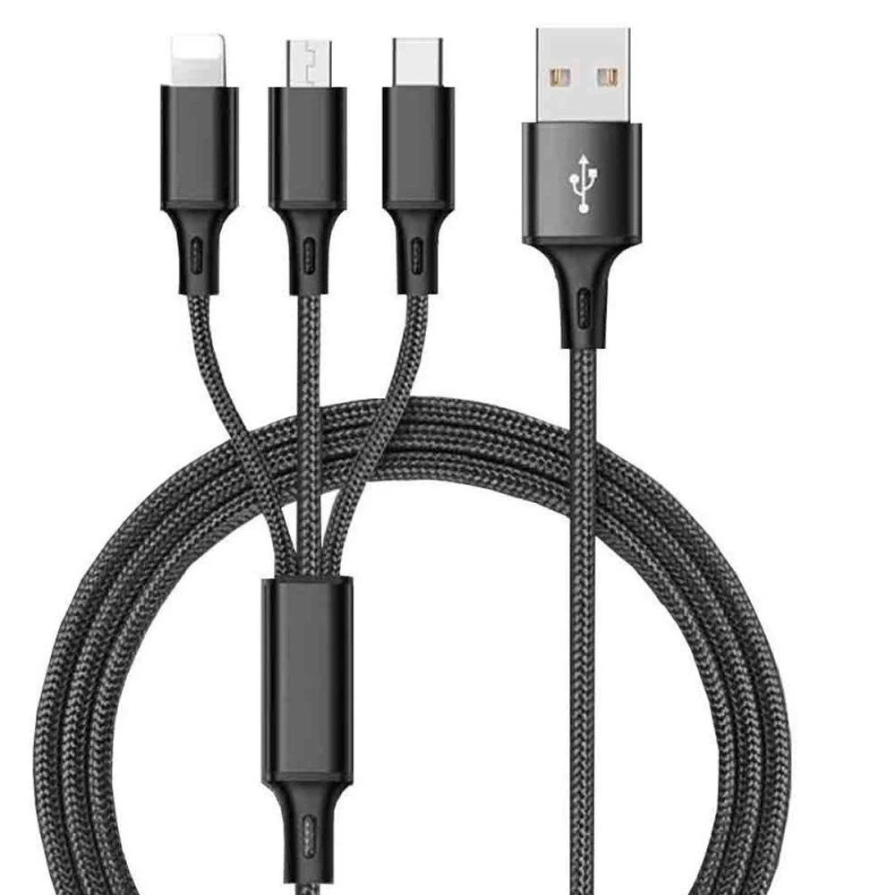 3 в 1 USB кабель для быстрой зарядки и синхронизации данных Micro порт IOS Type C|Кабели