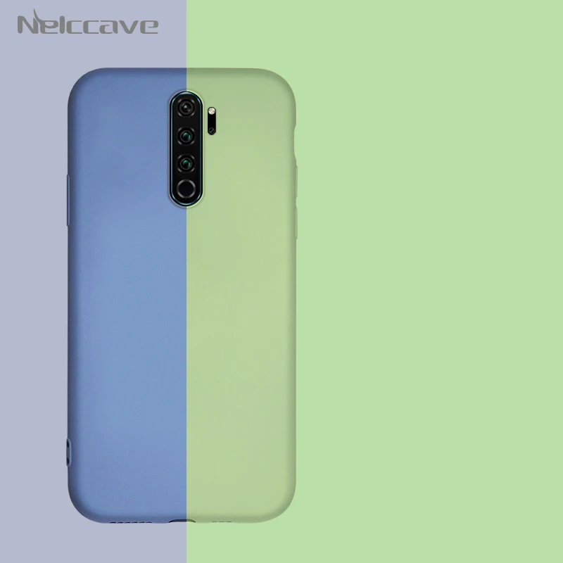 Liquid Silicone Rubber Soft Cover For Xiaomi Redmi 7 7A 6 6A K20 Pro Go Note 8 thin Phone Case Candy Color Back Cases |