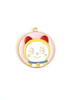 

20 pcs/ 50 pcs/ 100 pcs cartoon Doraemon Charm Pendants DIY Jewelry Making Accessories
