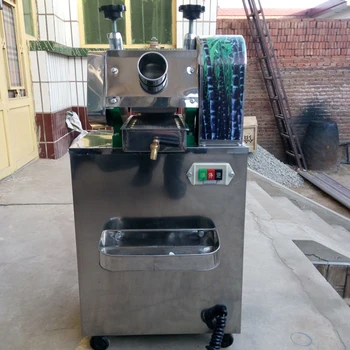

Hot sale 220V 750W Stainless steel commercial sugarcane juice machine electric Sugar cane juice extractor squeezer