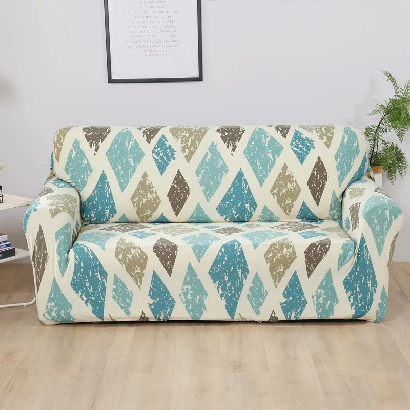 bule sofa cover