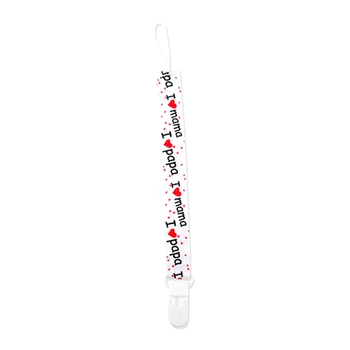 

Baby Pacifier Chain Clip Holder Nursing Teether Dummy Soother Nipple Leash Strap Clip Chain Anti-drop Rope pacifier Leash Strap