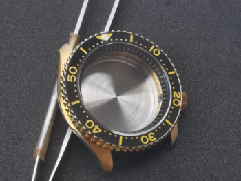 

SKX007 Retro Aluminum Bronze Diving Hand Case Precision NH35A/NH36A Movement Watch Modification Accessories