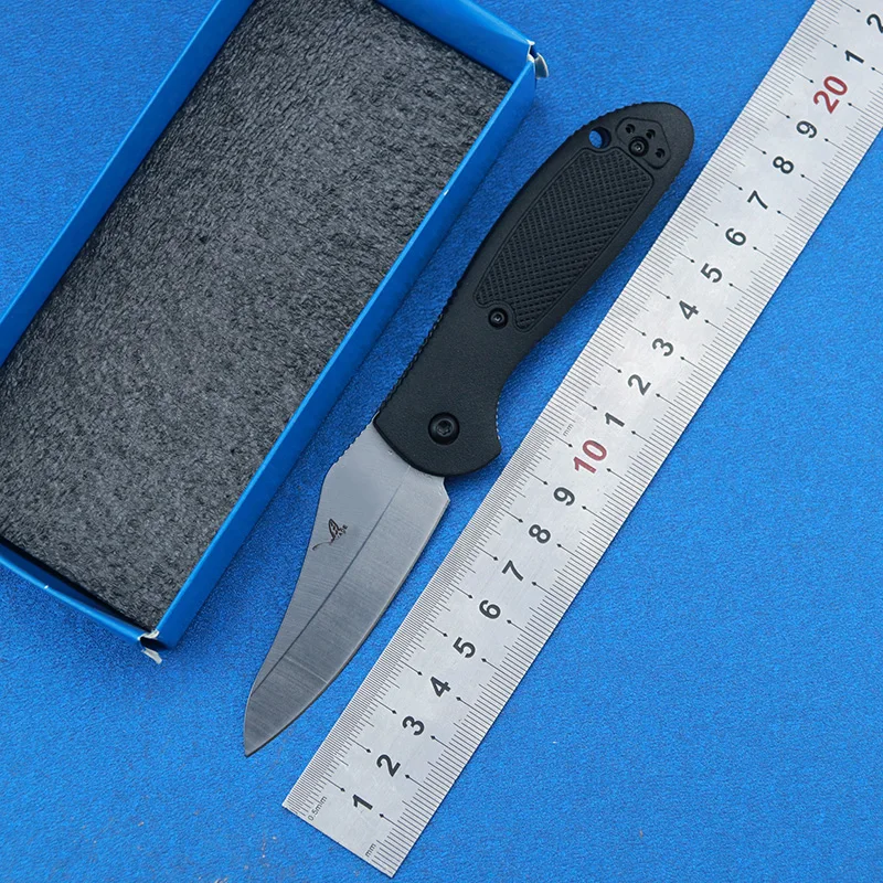 

LEMIFSHE Mini 555 folding knife Survival nylon fiber handle Mark 154CM Blade EDC Tools camping hunt outdoor kitchen knives