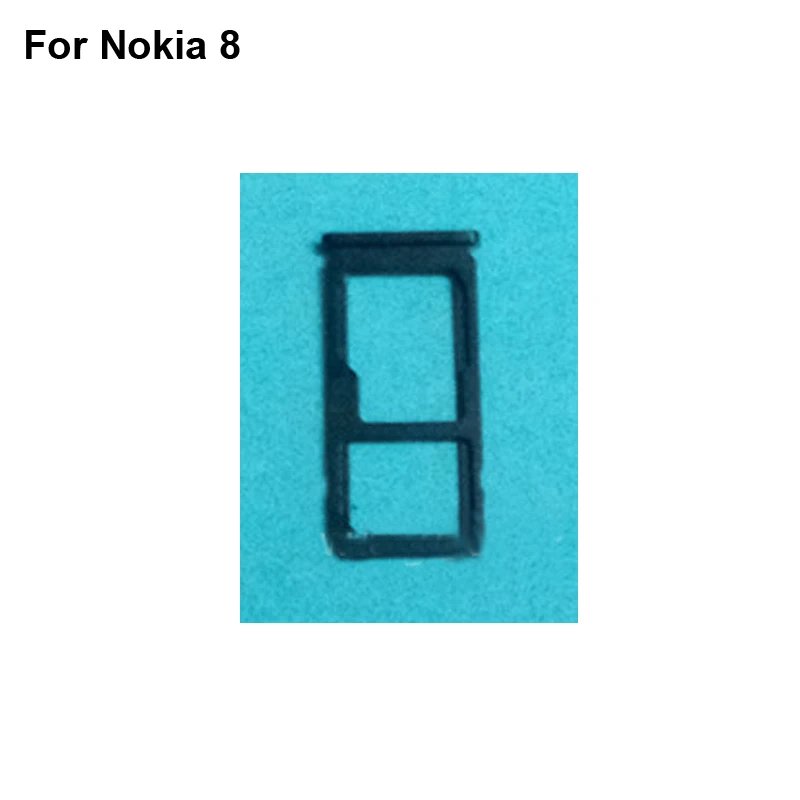 Лоток для SIM-карты Nokia 8 + лоток карты Micro SD Держатель Слот адаптер гнездо Запчасти