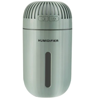 

Portable Mini Usb Humidifier,310Ml Ultrasonic Mist Humidifier With 7 Colors Night Light,Lasts Up To 8 Hours For Bedroom Office T