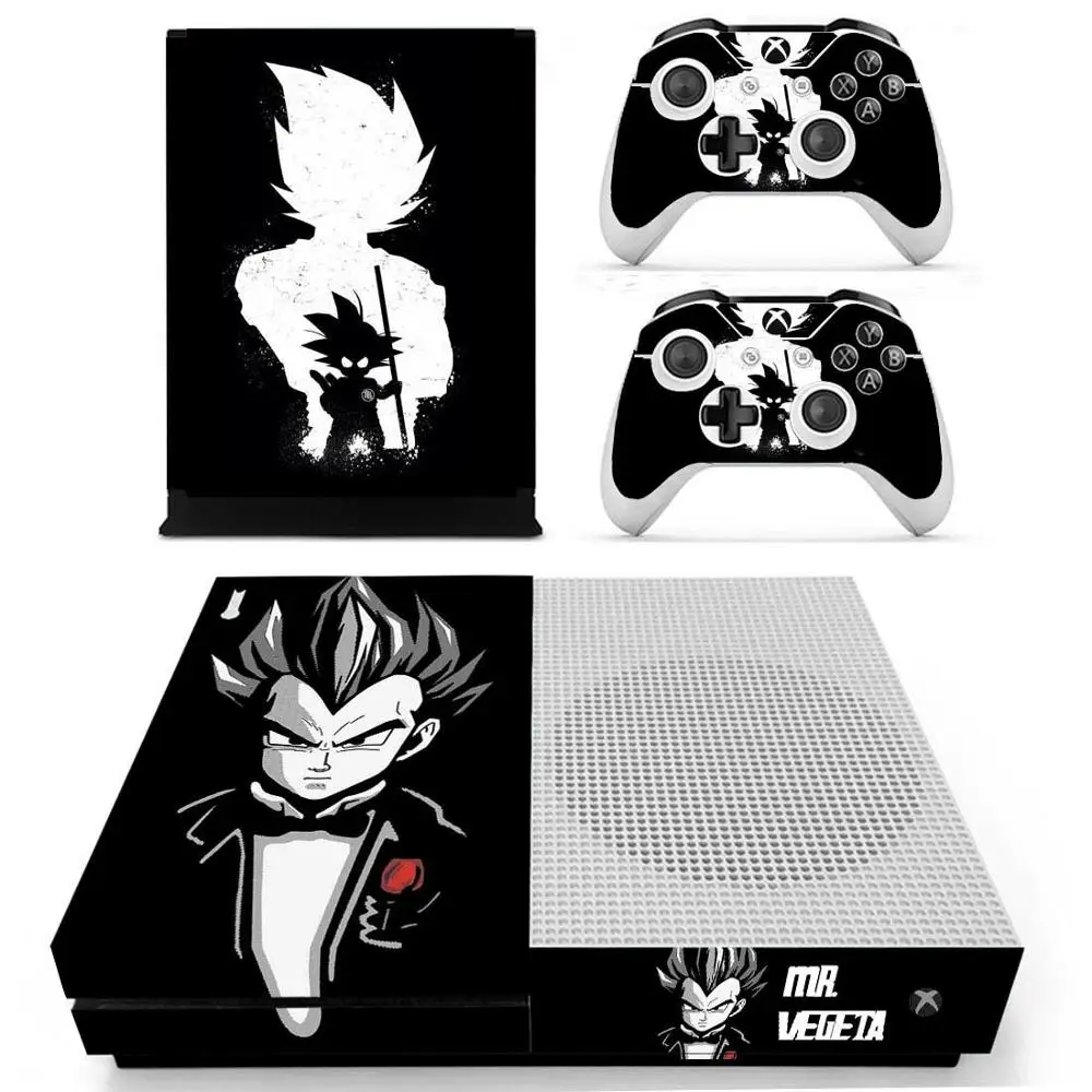 YS-xboxoneS-2094 Наклейки Dragon для Xbox One S Viny, наклейки на кожу, Обложка Pegatina для Xbox one, тонкая консоль и два контроллера - Цвет: YS-xboxoneS-2094