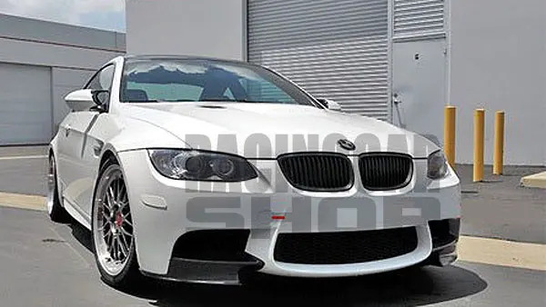 PERFORMANCE REAL CARBON FIBER FRONT SPLITTER SPOILER FOR BMW 3-SERIES E90 E92 E93 M3 BUMPER 2007UP