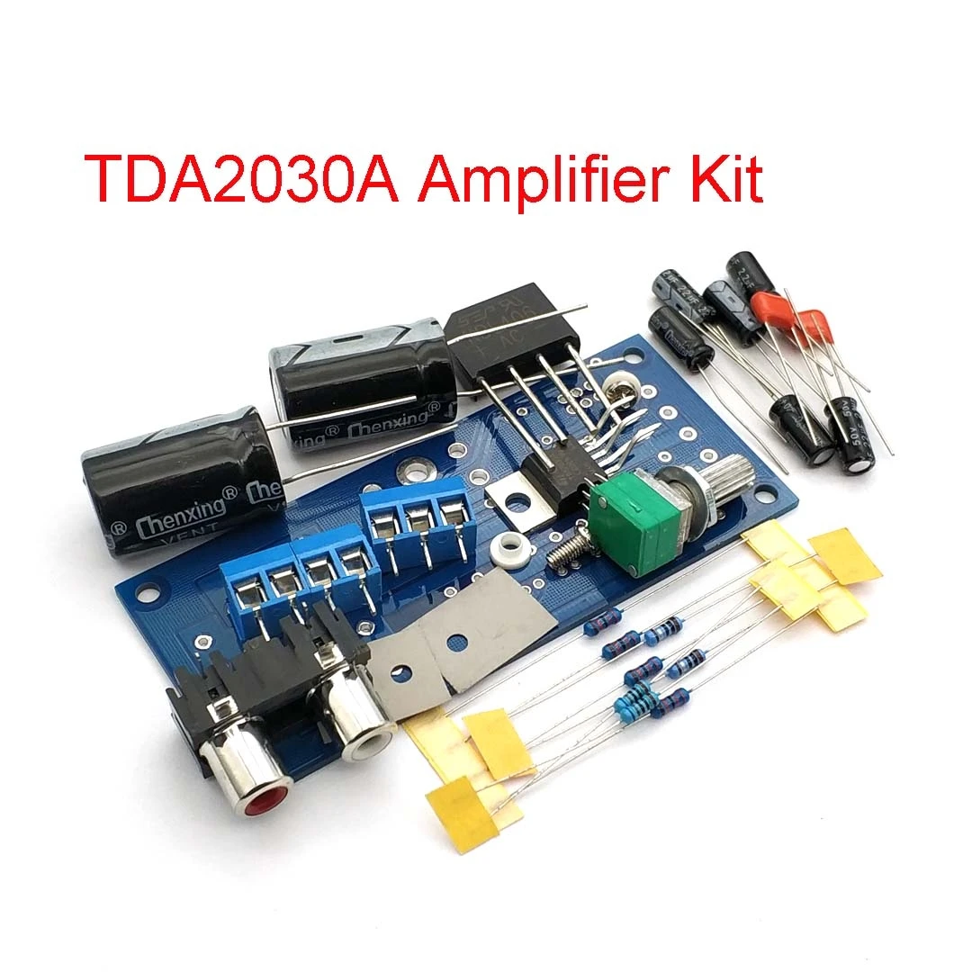 TDA2030A Audio Power Amplifier Arduino DIY Kit Components OCL 18W x 2 BTL 36W 