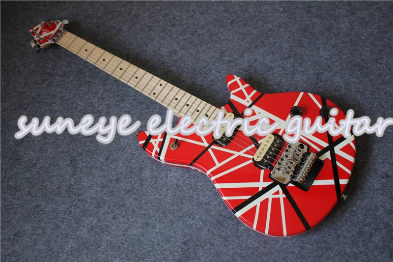 

Hot Sale Wolfgang Style EVH Electric Guitar Maple Fretboard Guitarra Electrica DIY Guitar Kit Custom Available
