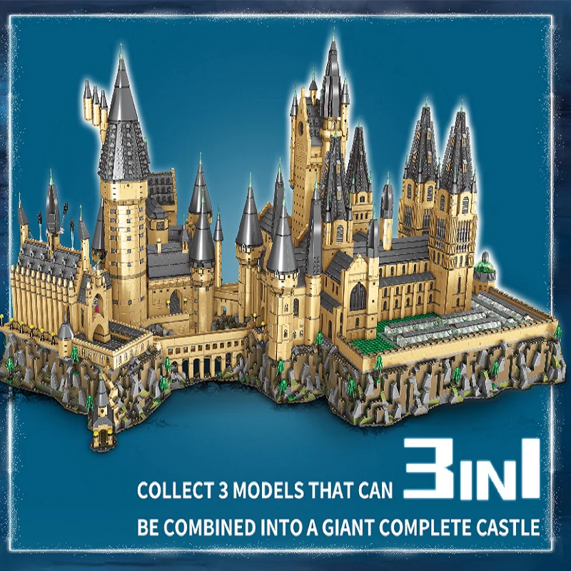 Hogwarts Castle 6742pcs 16060 Compatble Harry Potter Free Shipping Toys Gift 