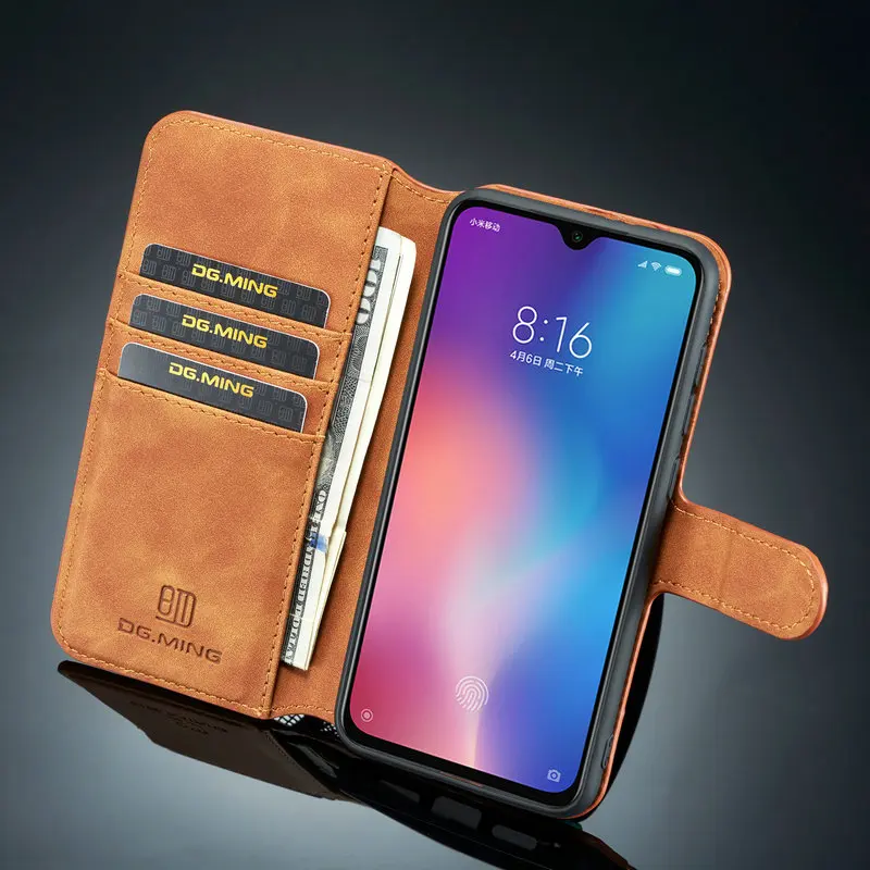 Для Xiaomi mi 9 T чехол Xiaomi mi Note 10 CC9 Pro чехол Роскошный кожаный флип Funda Xiaomi mi 9 SE чехол mi 9 T Pro 9 T противоударный чехол