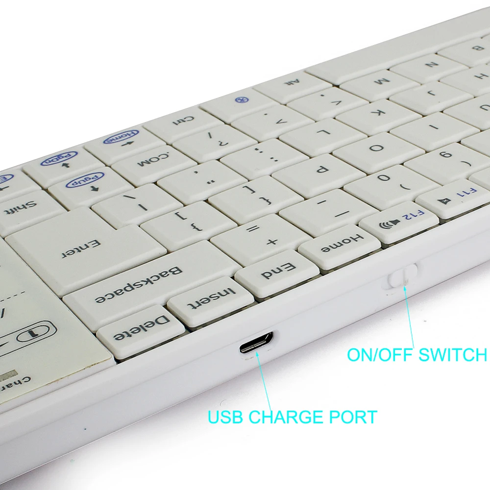 Teclado do Computador Touchpad sem Fio Teclado para o Telefone Bluetooth Multi Funtion Keybord Toque Mouse Pad pc Escritório Gamer Ipad 15 High Quality Computador e Escritório