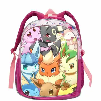 

12.5/14/16 Inch Cute School Bags For Girls Pink Pikachu Cartoon Backpack Kids SchoolBags Children School Bag Mochilas