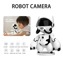 

Surveillance Robot, Kids Monitor WiFi Surveillance Camera Home Surveillance Camera Stylish Appearance Easy Installation