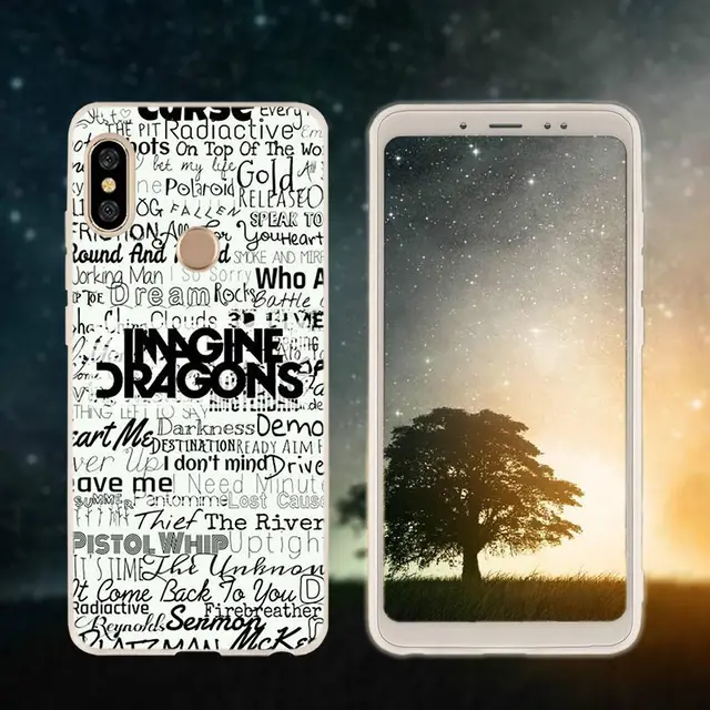 imagine dragons night music Soft Case Cover For Xiaomi Redmi Note 10 9 8 7 6 5 Pro 10s 9s 9T 8T Bag Silicone 2
