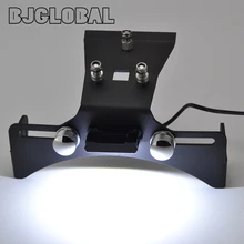 Держатель номерного знака Кронштейн светодиодный свет для Honda CB650F CBR650F CB CBR 650F аксессуары