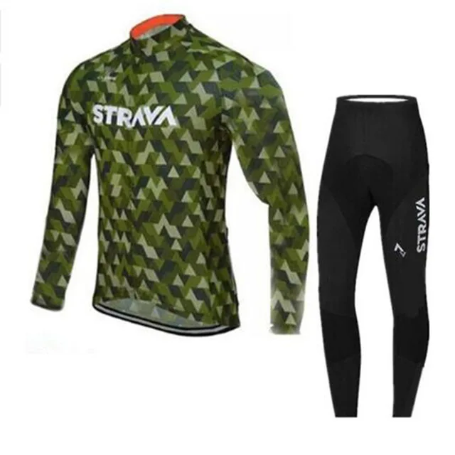 C1 strava майки для велоспорта Ropa Maillot Ciclismo hombre с длинным рукавом Осень-Зима Одежда для велоспорта Breathabl go pro - Цвет: C1