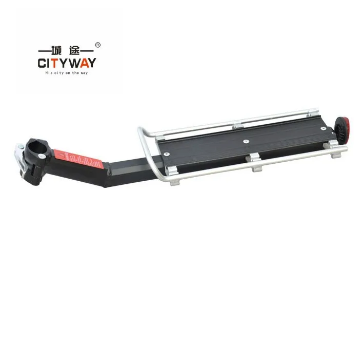 

Mountain Bike Quick Release Flat Shelf Seat Tube Shelf Bike Shelf Rear Rack Riding Quick Release Type Shelf