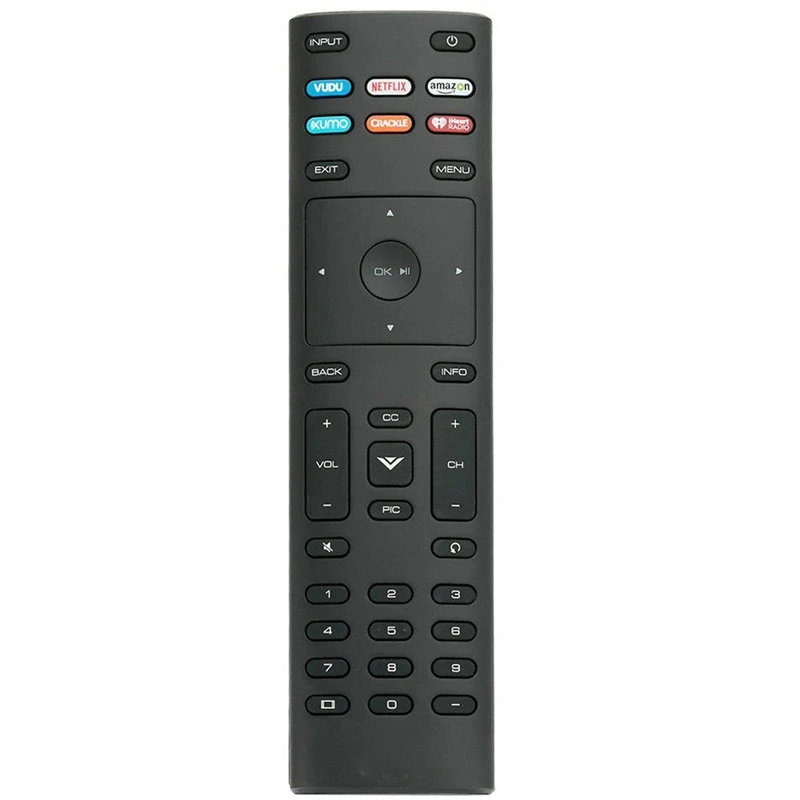 

New Xrt136 for Vizio Smart Tv Remote Control with Vudu Amazon Iheart Netflix 6 Keys