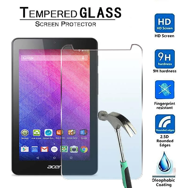 

Ультрапрозрачное закаленное стекло для планшетов Acer Iconia One 7 B1-760 7 дюймов-9H