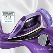  Steam Iron Handheld Multifunctional High-power Clothes Ironing Machine Wireless Portable for Household Travel0W 220V YT10 