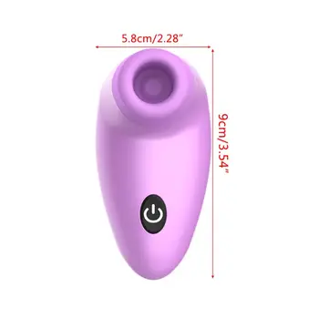 Clitoral Sucking Vibrator with 7 Intensities Modes Waterproof Rechargeable Quiet Clitoris Nipples Suction Stimulator 4