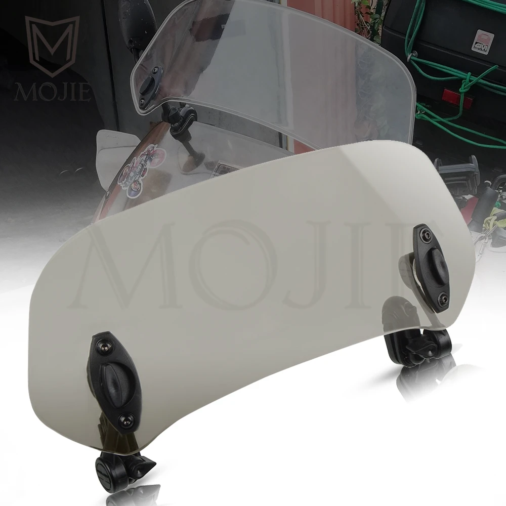 Moto Parabrezza Estensione Spoiler Parabrezza Deflettore Aria Per Beverly Eu3 Ie Rst 125 200 250 300 400 500 Ie E3