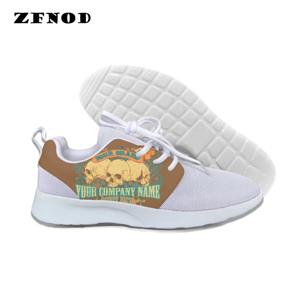 

Fashionable Skull Patterns Women Flats Spring Women HOT 3D Cute Printed Colorful Patterns Lace-up Comfortable Shoes for Women