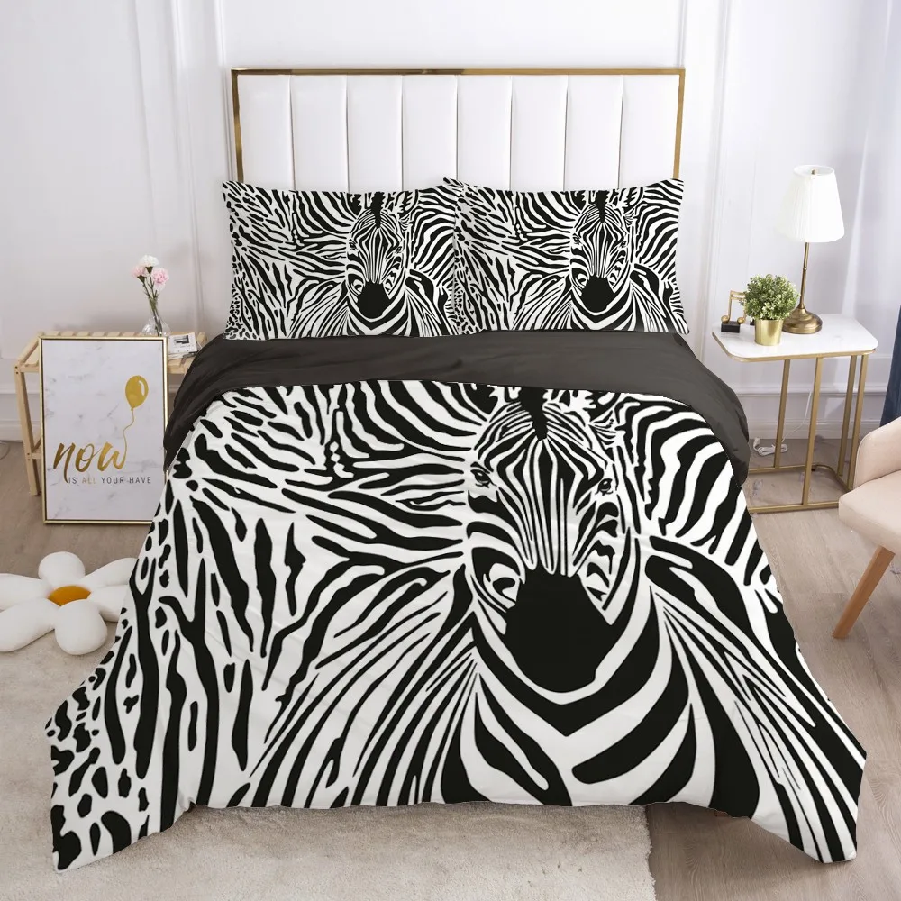 Simple Bedding Sets 3D Marbling Duvet Quilt Cover Set Comforter Bed Linen Pillowcase King Queen Full Double Home Texitle | Дом и сад