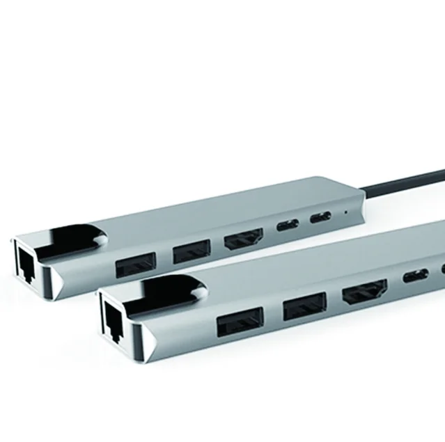 6 в 1 Usb C Hdmi многопортовый концентратор адаптер type-C адаптер Hdmi 4K Usb 3,0 зарядный кабель многопортовый адаптер type-C