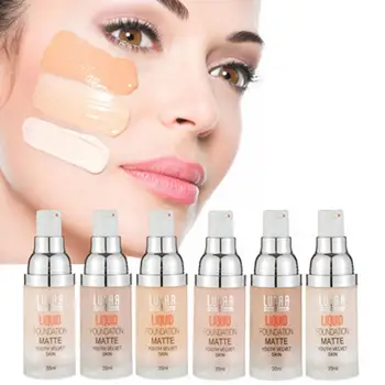 

Blue ZOO 20ml Face Foundation Base Long Wear Moisturizer Oil Control Concealer Long Lasting Liquid Foundation Cream