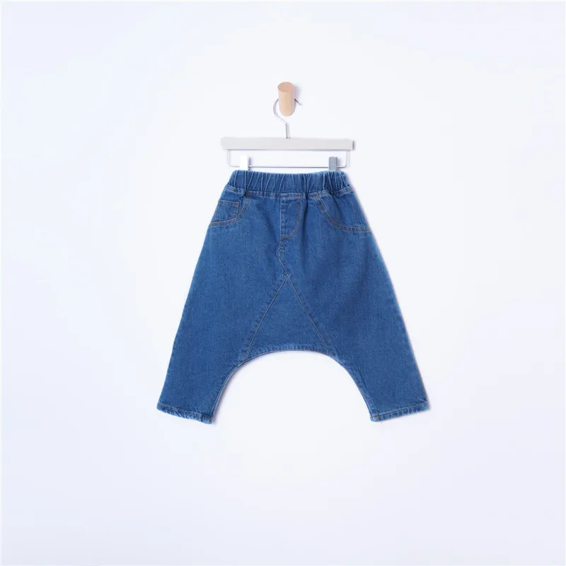 Children Cowboy Baggy Pants Autumn Men And Women Children Cotton Hip Hop Harem Capri Pants Pick Code
