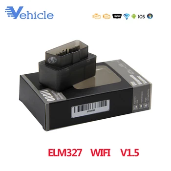 

Elm327 WiFi V1.5 Mini OBDII Code Reader With Chip Pic18f25k80 OBD 2 ELM 327 Wifi Diagnostic Scanner Tool For iOS/Android