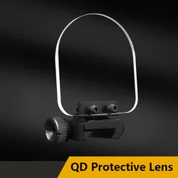 QD Protective Lens Double Color Lens Folding Design Lens Protection Accessories Anti-blue Anti-ultraviolet