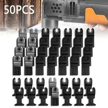 

50PCS Multi-Function Saw Blades Oscillating Blade Multi Wood Cutting Kit Chipboard Tool Circular Bi-metal Precision Saw Blade