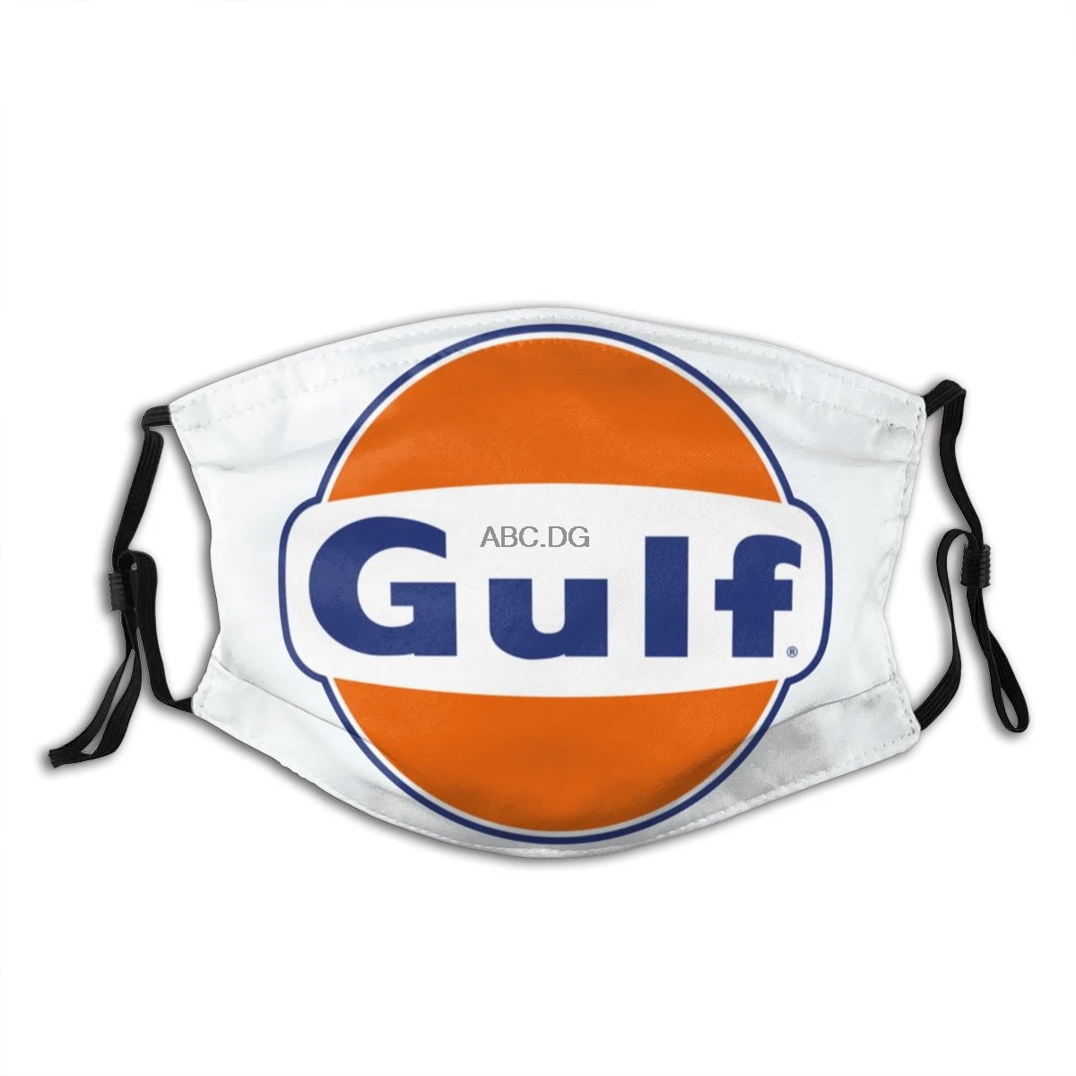 Gulf Oil Adult Mouth Face Mask Vintage Gas Petrol Car Motorsport Anti Haze Dust With Filters Respirator | Аксессуары для одежды
