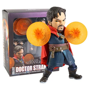 

Marvel Avenger Dr. strange Action Figure Doctor strange Q Cute Big Head Endgame Toys KO's Egg Attack Eaa 044 Model Doll