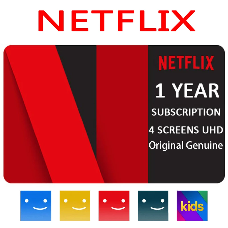 Estable Netflix 1 año de suscripción