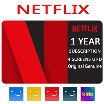 

Stable Netflix 1 Year Account Subscription Netflix Premium Ultra 4K UHD Support 1/2 Screens Android Set Top Box Tv Stick Laptop