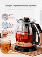 Water Kettle With Filter Glass Kettle 1.2l Tea Maker Electric Teapot Insulation Electric Warm Water Cooker Water Boiling Pot G52 2