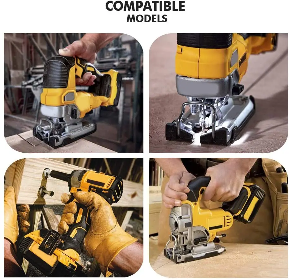 Bateria Power Tool Substituição para Dewalt 20v 6000ah Dcb184 Dcb181 Dcb182 Dcb200 Pacote - Image 2