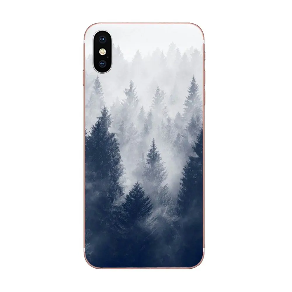 Для huawei P7 P8 P9 P10 P20 P30 Lite Mini Plus Pro TPU Coque чехол для горного леса облака
