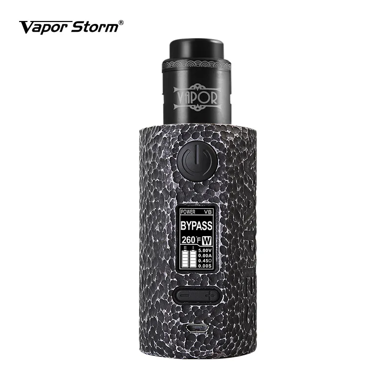 Электронная сигарета Vapor Storm ECO Vape 200 Вт набор бак 2 0 мл 0.3ohm граффити бокс мод 510 дрип